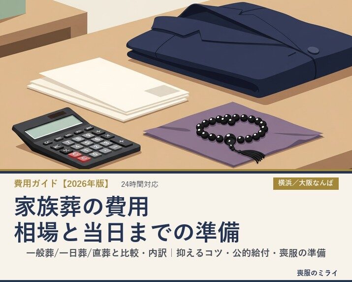 家族葬の費用はいくら？相場・内訳・抑えるコツと当日までの準備【2026年版】